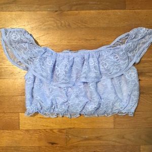 Garage Lace Crop Top